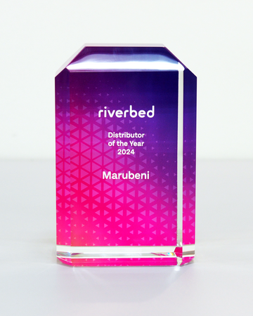 Riverbed社からDistributor of the Yearを受賞しました
