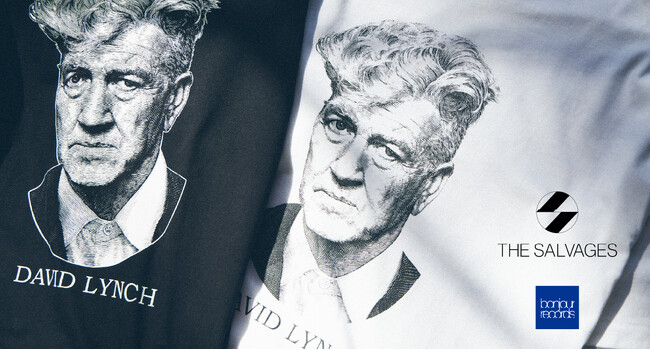 【bonjour record】The Salvages for bonjour records | David Lynch Memorial T-Shirt