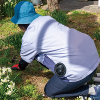 《女性必見》膨らまず爽やかな風が届く服「ファン付きウェアfun-fan」5月19日から販売を開始　女性作業服のパイオニアだからできた、裾を絞らない二層式構造
