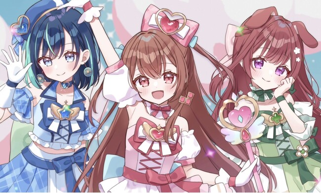 【バーチャル×リアルの躍進】VTuberユニット『らびぱれ!!』新曲が10万再生突破、チャンネル登録者3万人へ到達！