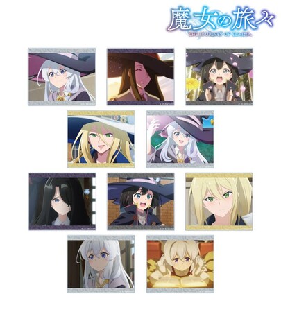 TVアニメ『魔女の旅々』のトレーディング場面写アクリルカード vol.2、トレーディング場面写缶バッジなどの受注を開始！！アニメ・漫画のオリジナルグッズを販売する「AMNIBUS」にて