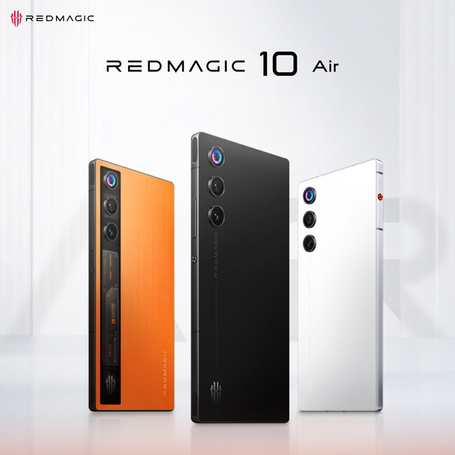 REDMAGIC設立7周年、新シリーズ「Air」誕生――真のフルディスプレイ搭載、厚さ7.85mmの薄型ゲーミングスマホ「REDMAGIC 10 Air」を5月15日より先行予約販売開始