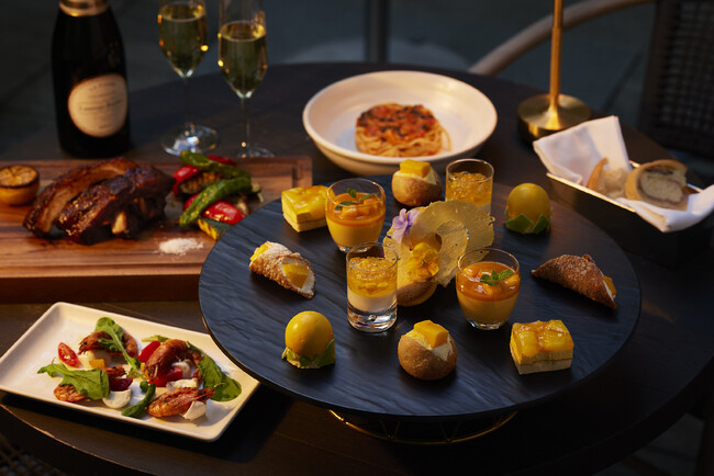 「スカルペッタ東京」で楽しむ、洗練された夏の贅沢　シャンパン・フリーフロー&マンゴーのスイーツプレート付きテラスプラン「Mango Terrace Dolce Vita」2025年6月3日スタート