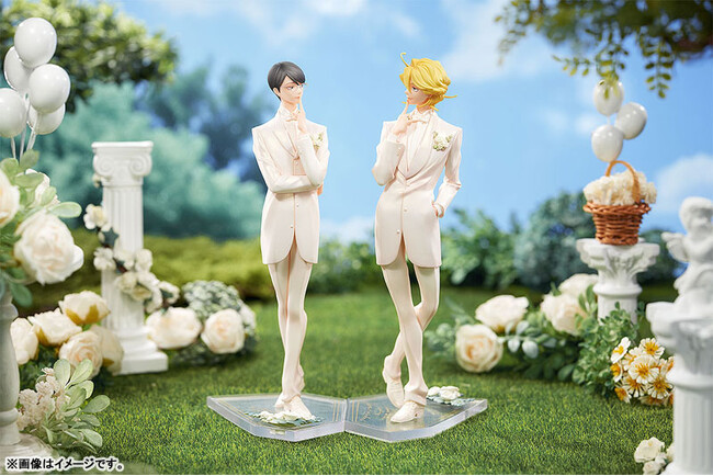原作『同級生』シリーズより、待望の「草壁光＆佐条利人 ウェディングVer.」がフィギュアとして登場。
