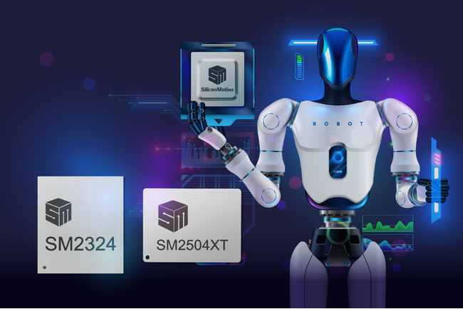シリコン・モーション、Computex 2025で次世代PCIe Gen5 SSDコントローラとUSB4ポータブルSSDコントローラを展示