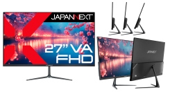 JAPANNEXTが27インチ VAパネル搭載 フルHD解像度の液晶モニターを19,480円で5月16日(金)に発売