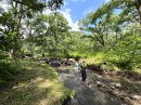 雨飾高原キャンプ場近くの大海川で川遊び 雨飾高原キャンプ場近くの大海川で川遊び