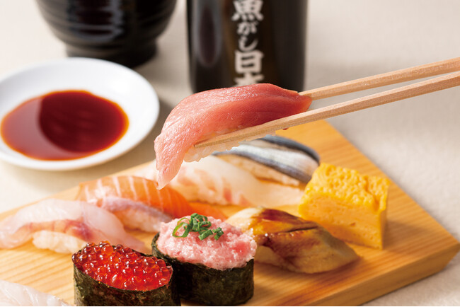 【京都初出店】江戸前寿司を気軽に！立ち食い寿司「魚がし日本一」6月13日に京都ポルタにオープン