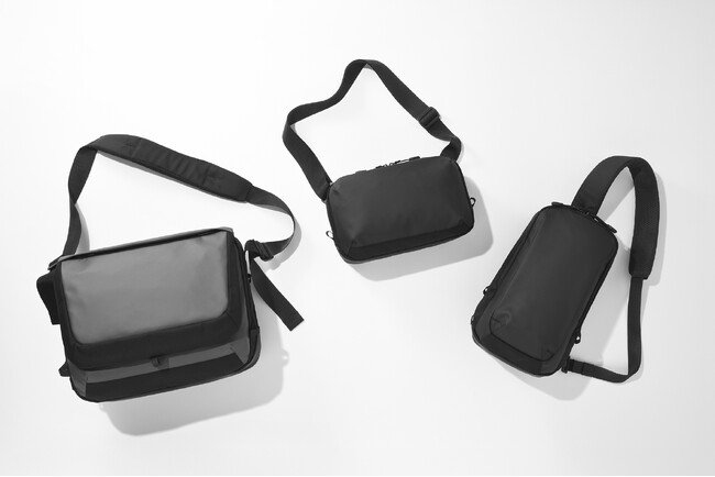 「ace.」より、ミニマルで機能的な、オンオフ兼用ショルダーバッグ「ラグレンティス クロス」発売