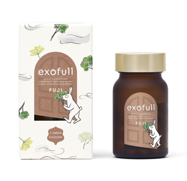 TIME TRAVELER社、世界で初めて“パセリ由来エクソソーム”を原料として開発されたサプリメント「exofull FUJI」を公式オンラインストアから発売開始！