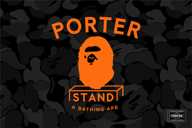 A BATHING APE(R)︎×PORTER STAND