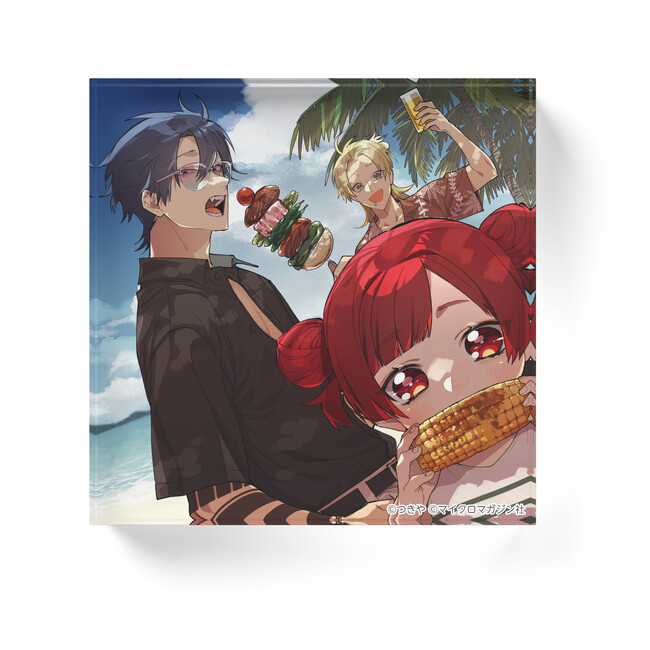 コミックELMO 5周年！『組長娘と世話係』『#神奈川に住んでるエルフ』『なつめとなつめ』などの人気作品グッズを、5月19日～期間限定で受注予約開始！アクリルキーホルダーのイラストは新規描き下ろし！