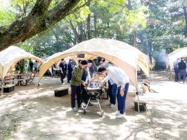 BBQ大会の様子 BBQ大会の様子