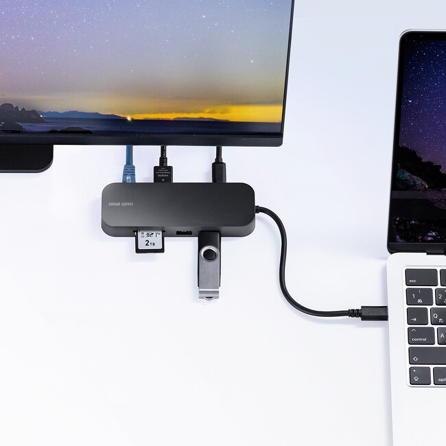コスパに優れたエントリーモデル！8-in-1の高機能USB-Cドッキングステーションを5月21日に発売