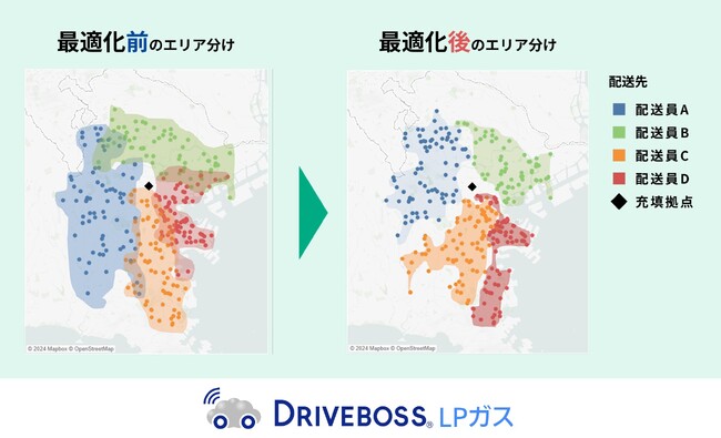 LPガス配送事業者向けに配送エリアの最適化コンサルティングサービスを開始 ～配送負荷の見える化と業務配分の提案で現場効率を最大化～