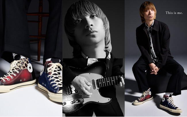 コンバースが尾崎世界観を起用したグラフィック＆ムービーを公開