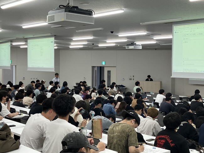 帝京大学にて、当社 AI推進部長・宮田が生成AI活用に関する授業を実施