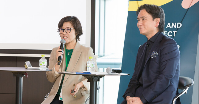 当社代表若松とタナベコンサルティンググループ Surpass 石原社長がグループインの背景やシナジー、今後の展望をセッション。起業家機構「EO Beyond Japan」オープンラーニングに登壇