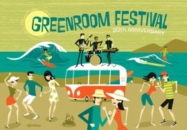 GREENROOM フェスティバル SHAGアート作品