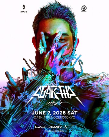 電気グルーヴの石野卓球を迎え、日本最大級のゲイパーティ「AGARTHA（アガルタ）」が、プライド月間の6月7日(土)に新宿・ZEROTOKYOにて待望の第三回目となる開催決定！