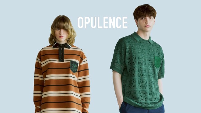 OPULENCE 2025SS｜スポーツフィーリングをまとう夏の新作コレクション