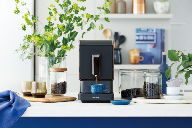 ワンタッチで本格エスプレッソを。レコルト［全自動エスプレッソコーヒーマシン］を「Makuake」にて先行販売