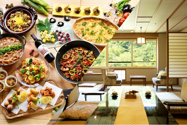 お部屋は花もみじ、夕食はビュッフェ。「鹿の湯&花もみじ いいとこどりプラン」販売開始
