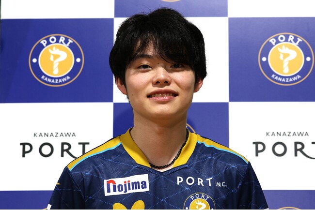 【卓球・金沢ポート】谷垣佑真選手　新規契約合意のお知らせ