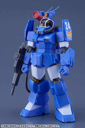 『Get truth 太陽の牙ダグラム』より、地球連邦軍の量産型CBアーマー「ラウンドフェイサー」をカスタムした「コーチマSpl」がプラスチックモデルで登場。