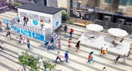 渋谷に「海の家」が！？暑い夏を先取りする『水淹れCafe』が期間限定OPEN