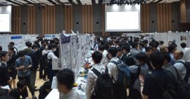 ROBOMECHポスター発表の様子