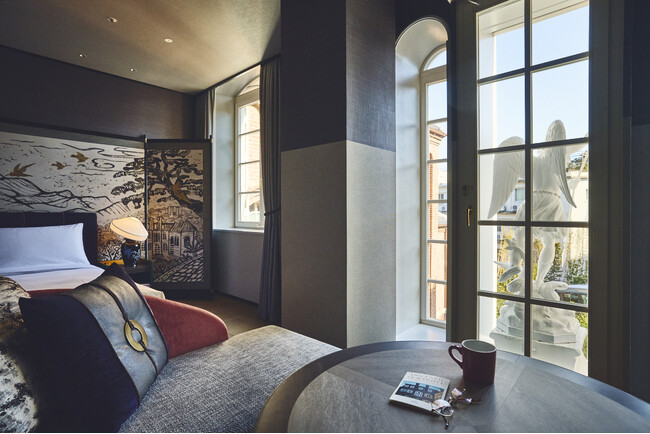 【ホテルインディゴ長崎グラバーストリート】100年以上もの時を見守り続ける「大天使ミカエル像」に想いを馳せるコンセプトルーム「Maison de Michel」を販売開始