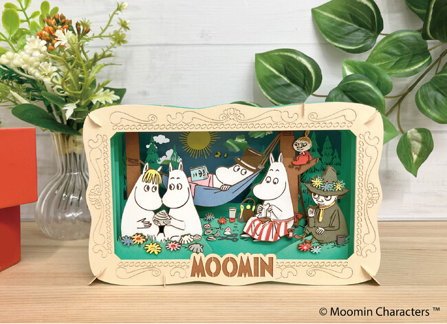 ムーミンの仲間が勢揃い！立体アートで彩るムーミン谷の物語 「ペーパーシアター ムーミン谷の仲間」5月27日発売