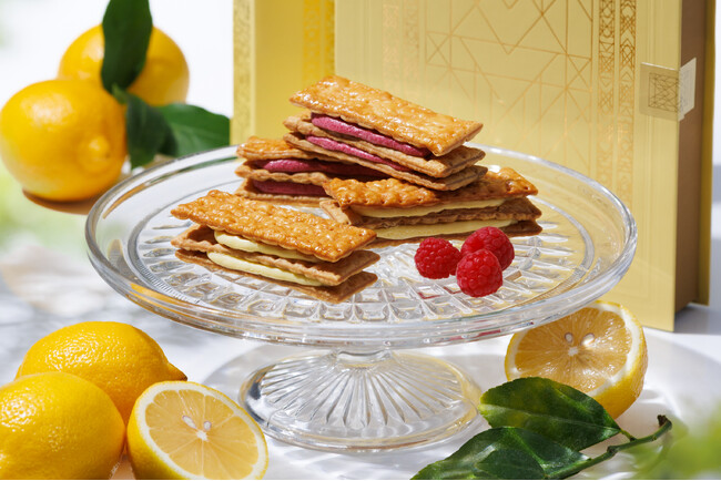 夏の光に照らされて。果実の爽やかな美味しさが輝くひと時。MILLE-FEUILLE MAISON FRANCAIS（ミルフィユメゾンフランセ）より「ミルフィユ セゾン レモン&フランボワーズ」を発売！