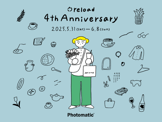 韓国発のセルフフォトブースPhotomaticが下北沢「reload」に3カ月間の限定設置！