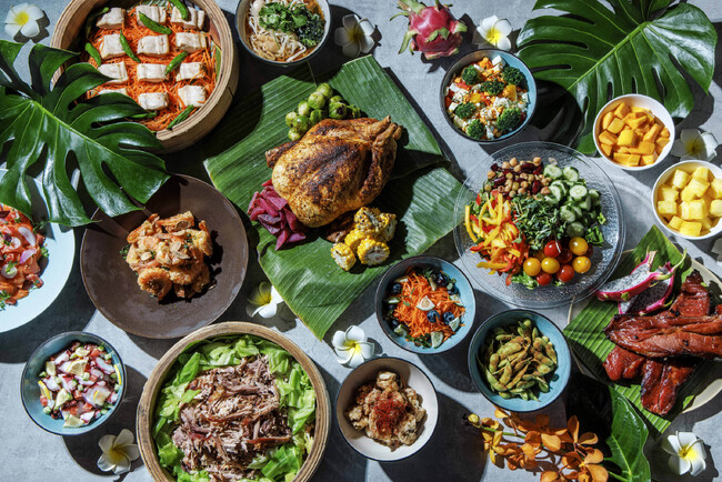 【ウェスティンホテル東京】常夏の島ハワイを感じるランチ＆ディナーブッフェ「Hawaiian Buffet」を開催 -「モアナサーフライダー , ウェスティン・リゾート＆スパ」のメニューも特別にご用意