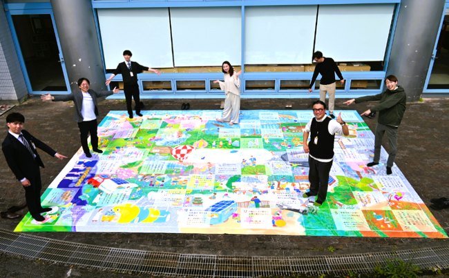 京都府亀岡市の30年後の舞台を再現！？市制70周年記念事業ボードゲーム「かめおかみらいさんぽ」が完成！