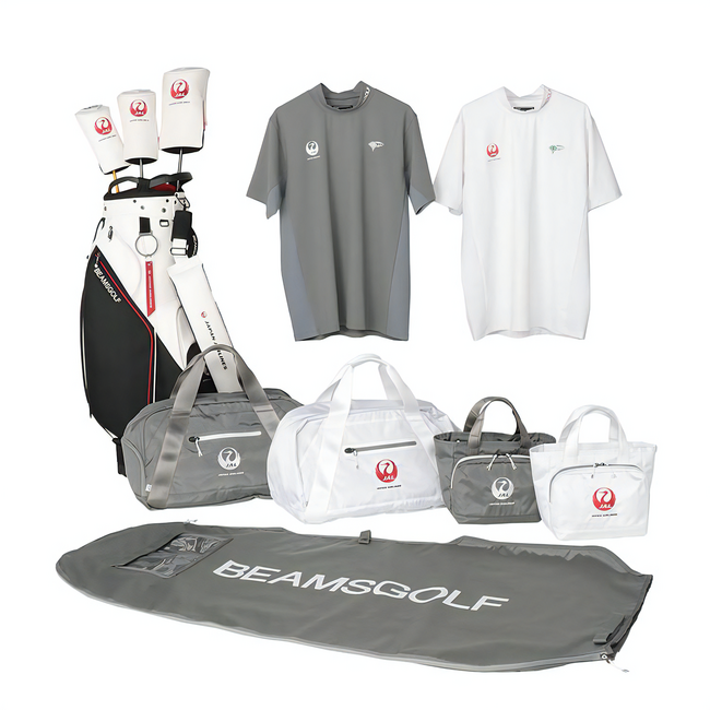 JAL初のBEAMS GOLFプロデュースによるオリジナル商品！オリジナルデザインの全10商品をJALショッピングにて販売開始
