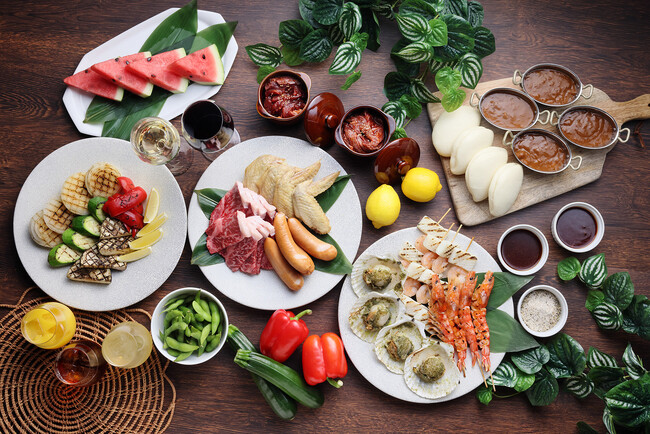 【琵琶湖ホテル】 2025年7月1日（火）からOPEN! 夏季限定 「屋上アウトドアバーベキュー 星」びわ湖の絶景が広がるルーフトップテラスでBBQ