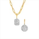 Pt950／K18YG ダイヤモンド チャーム (2)