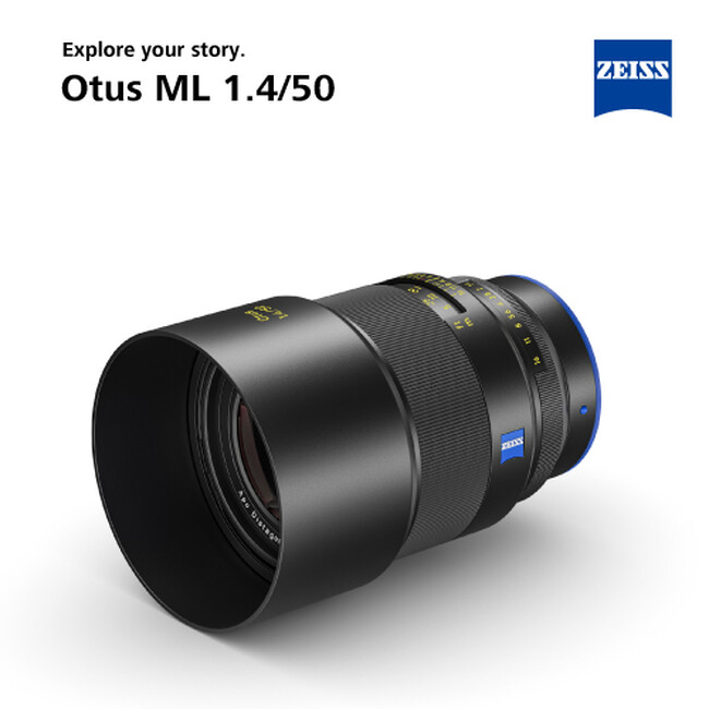 ZEISS ミラーレスマウント用の高性能大口径標準レンズ、Otus ML 1.4/50 を5月30日より順次発売 ＜コシナ＞
