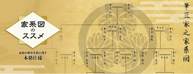 家族の歴史を形に残す、本格家系図ソフト「家系図のススメ」5月29日(木)新発売