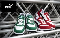 PUMA SAFETY、HERITAGEシリーズFRONTCOURTにシューレースタイプ登場　洗練されたフォルムに個性豊かな2色をラインナップ