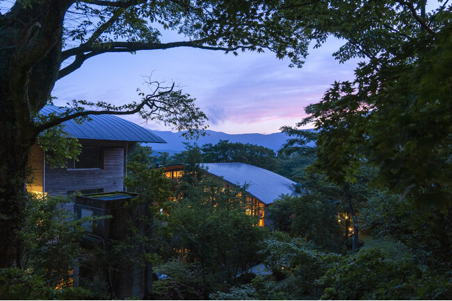 【箱根リトリート fore & villa 1/f】山々の静けさを嗜みながら、星空を眺める