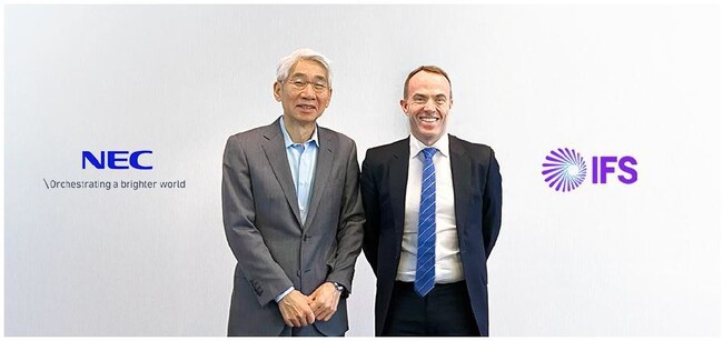 IFSとNEC、戦略的パートナーシップを強化し新たな価値創造へ