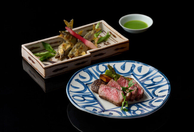 東京の名店ひしめく日本橋で味わう加賀料理。好みの主菜が選べる夏限定の御献立“九谷五彩”