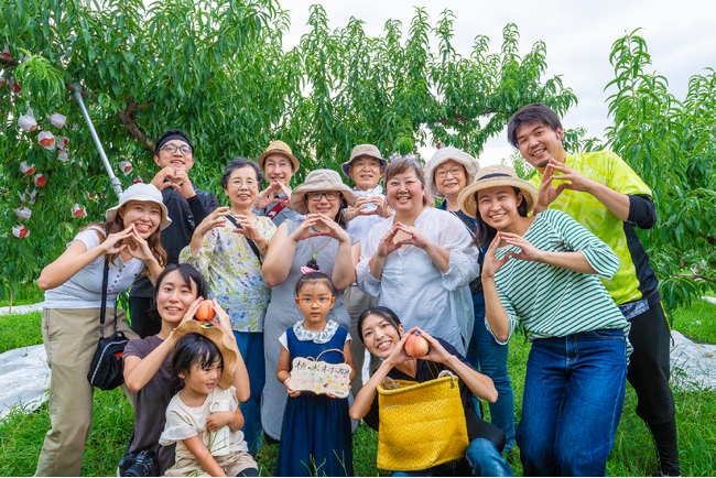 【6月7日（土）、15日（日）@福島県国見町】桃の袋掛け体験を開催