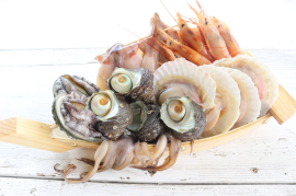 浜焼き2人前盛り写真 浜焼き2人前盛り写真