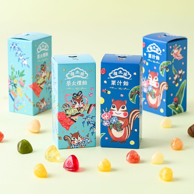 【藤岡ちさ×榮太樓】　七夕限定榮太樓飴・果汁飴発売