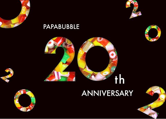 特別な節目を迎えるPAPABUBBLEから感謝と“らしさ”がいっぱいに詰まったアイテムが登場！PAPABUBBLEの20周年シリーズ　6月12日より発売